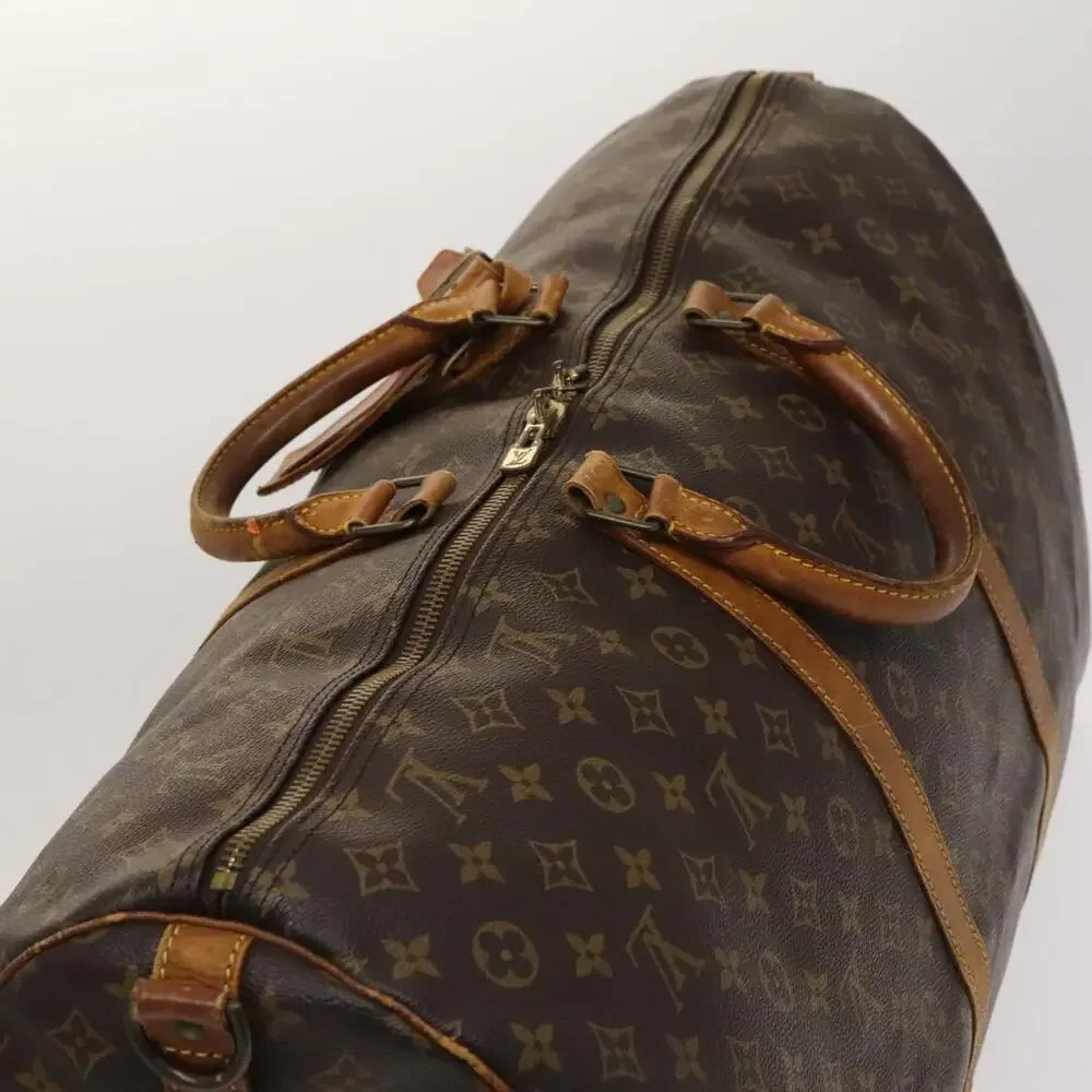 LOUIS VUITTON Monogram Keepall Bandouliere 60 Boston Bag M41412